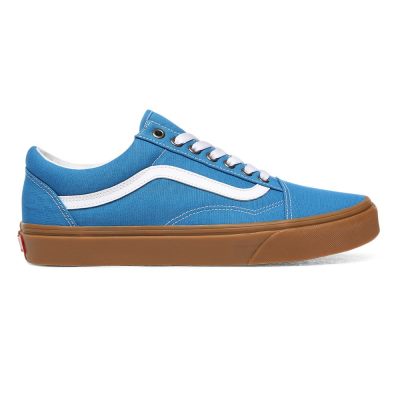 Vans Gum Old Skool - Erkek Spor Ayakkabı (Mavi)